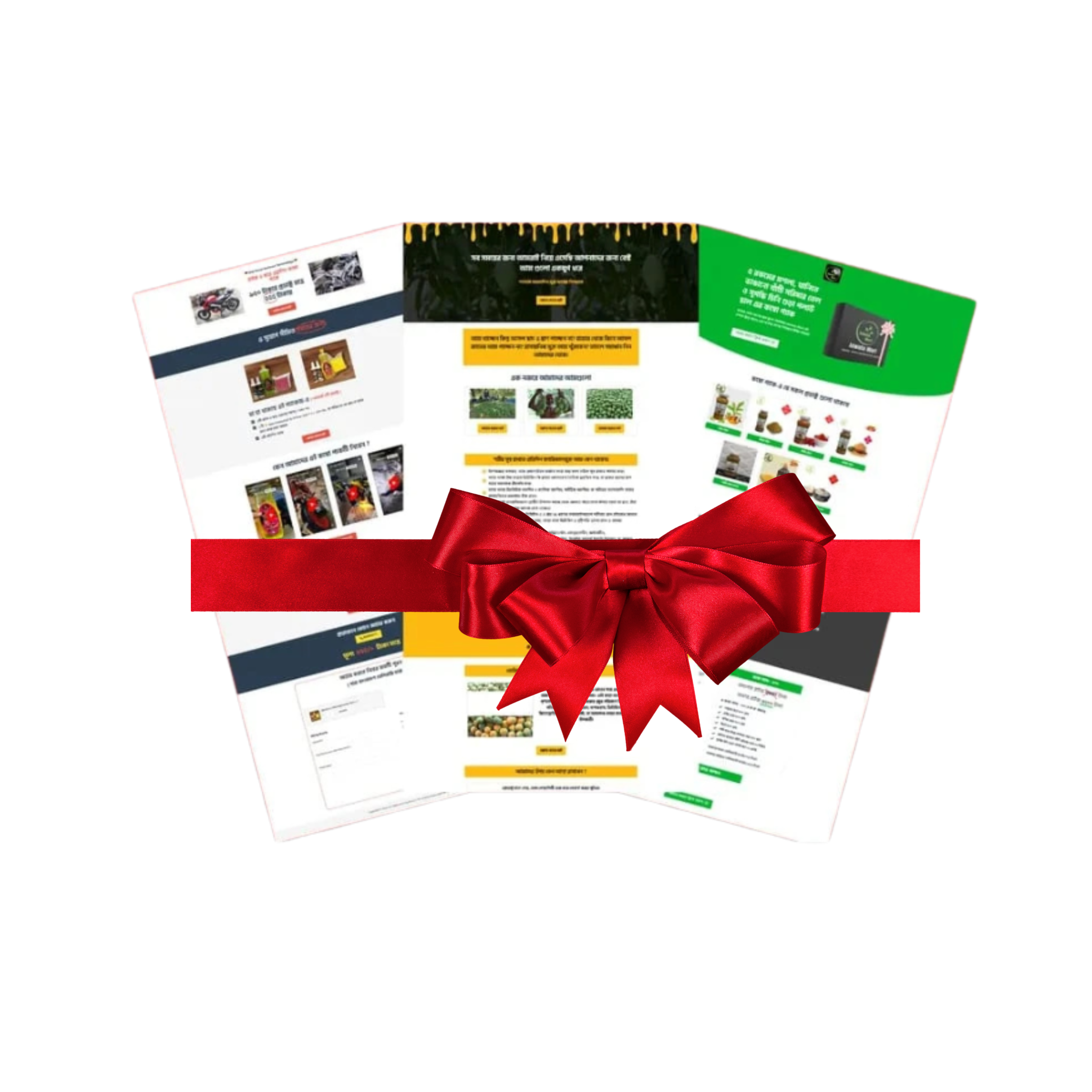 ৩০ ফ্রি ল্যান্ডিং পেইজ টেম্পলেট